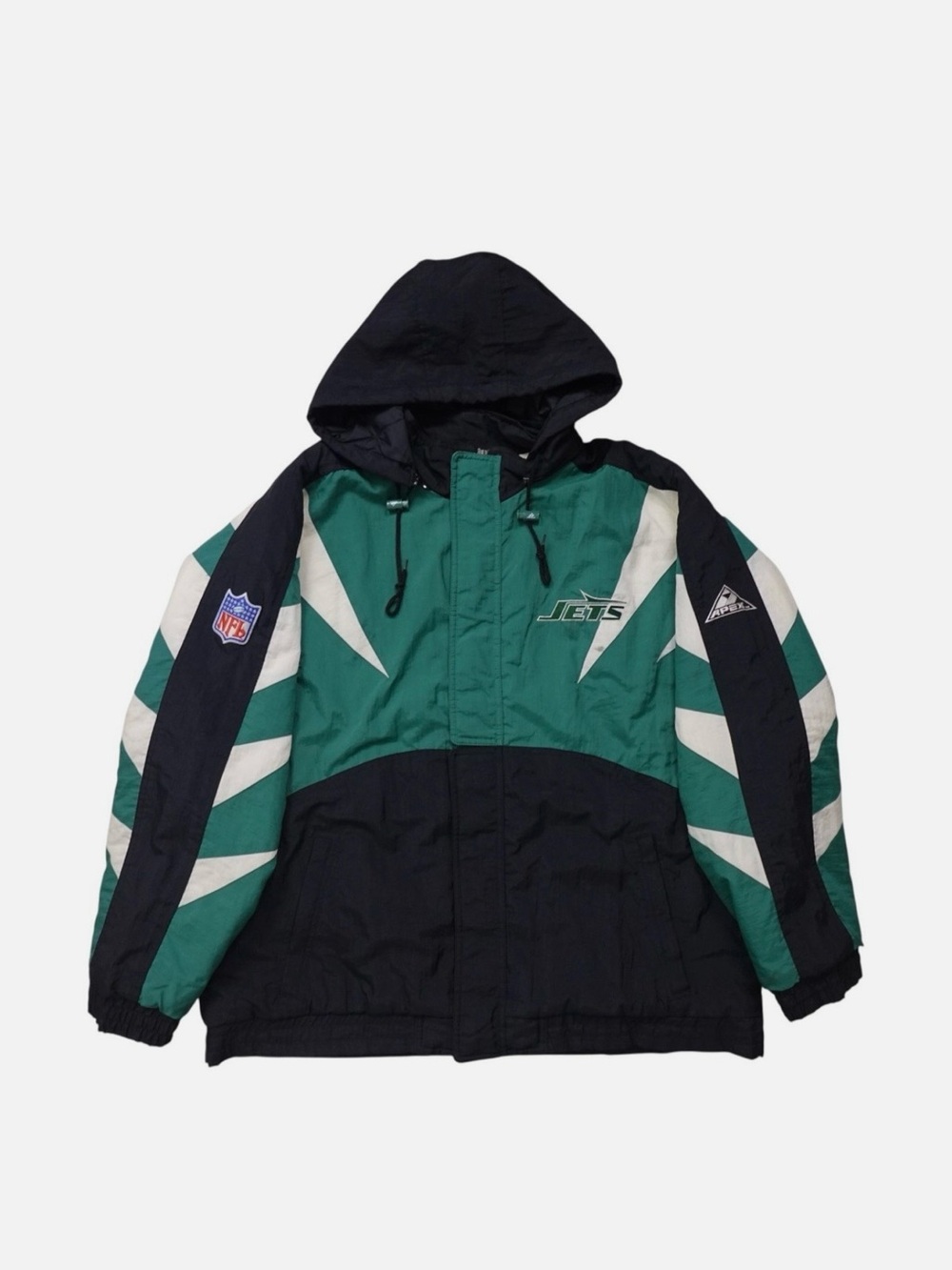 Vintage 90s NFL New York Jets Apex Puffer Jacket